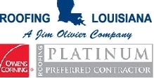 Roofing Louisiana - A Jim Olivier Company. Platinum Preferred Contractor