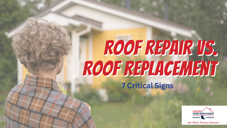 roof replacement vs roof repair lafayette blog